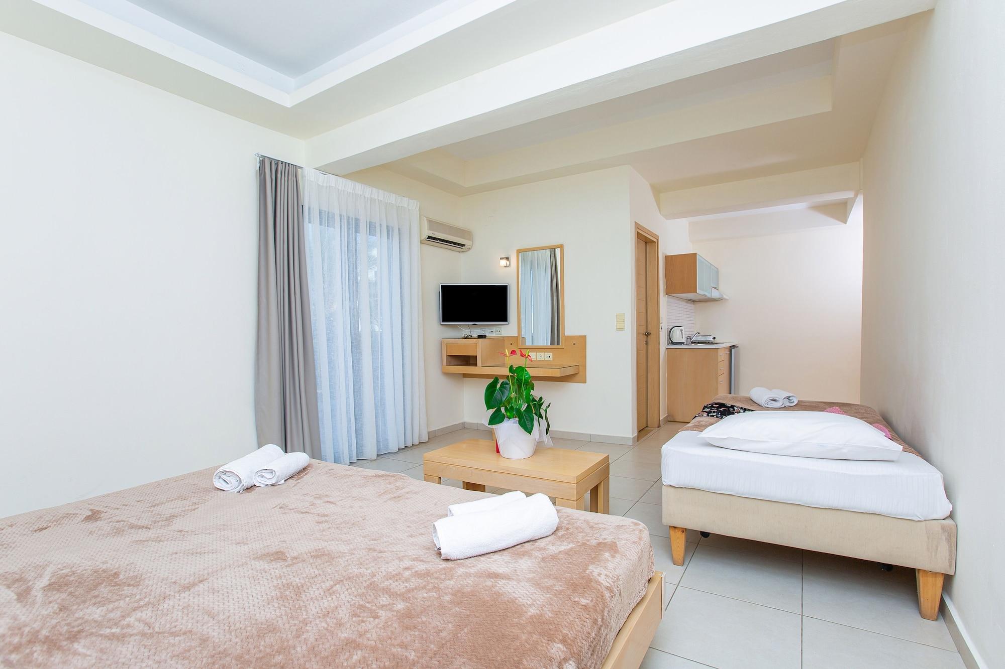 Hermes Hotel Malia Exterior foto